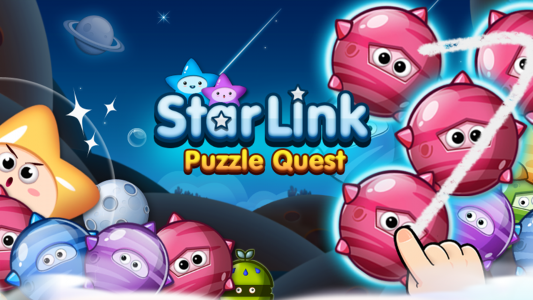 اسکرین شات بازی Star Link Puzzle - Pokki Line 1