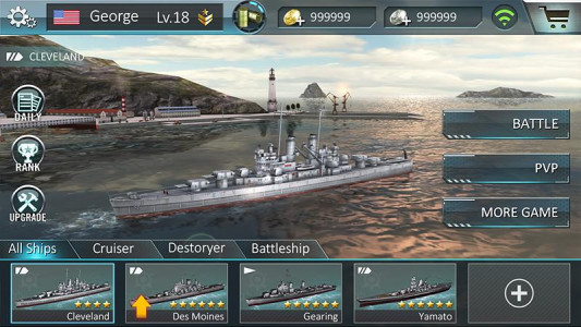 اسکرین شات بازی Warship Attack 3D 5