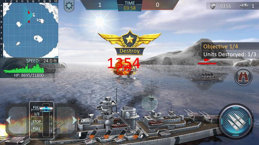 اسکرین شات بازی Warship Attack 3D 4