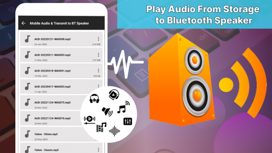 اسکرین شات برنامه Live Bluetooth Microphone: Mic 4