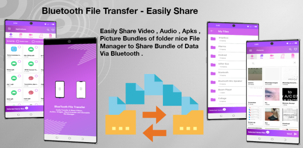 اسکرین شات 1 برنامه Bluetooth Transfer & Share