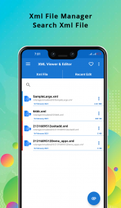 اسکرین شات 5 برنامه Xml Viewer - Xml Editor