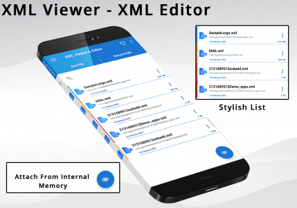 اسکرین شات برنامه Xml Viewer - Xml Editor 1