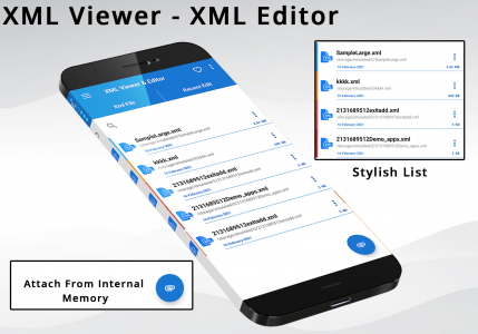 اسکرین شات 1 برنامه Xml Viewer - Xml Editor