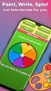 اسکرین شات برنامه Roller Roulette Decision maker 2