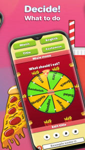 اسکرین شات برنامه Roller Roulette Decision maker 4