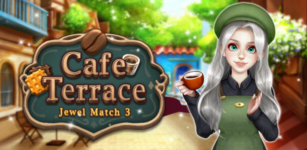 اسکرین شات بازی Cafe Terrace: Jewel Match 3 4