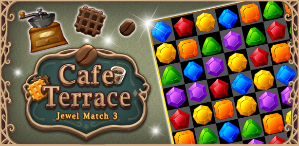 اسکرین شات بازی Cafe Terrace: Jewel Match 3 8