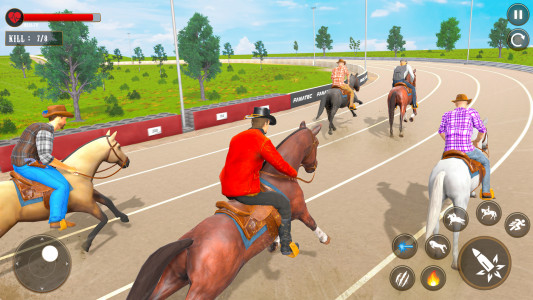 اسکرین شات 7 بازی West Cowboy Wild Horse Riding