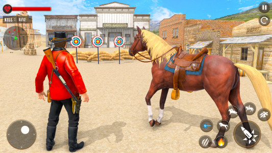 اسکرین شات 6 بازی West Cowboy Wild Horse Riding