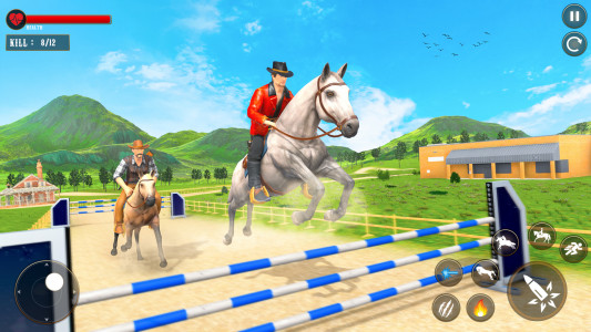 اسکرین شات 4 بازی West Cowboy Wild Horse Riding