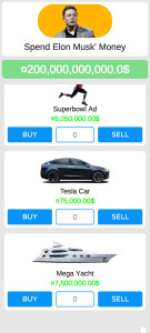 اسکرین شات 3 بازی Spend Elon Musk' Money