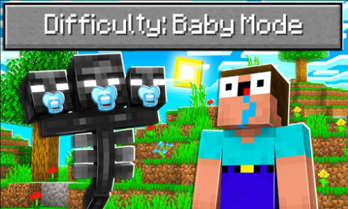 اسکرین شات بازی Baby Mode Mod for Minecraft PE 2