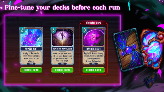 اسکرین شات 2 بازی Breach Wanderers: Deckbuilder