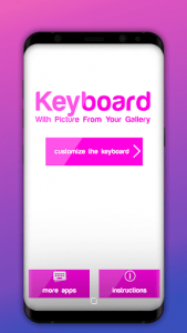 اسکرین شات برنامه 📸 Keyboard With Picture From Your Gallery 📸 8