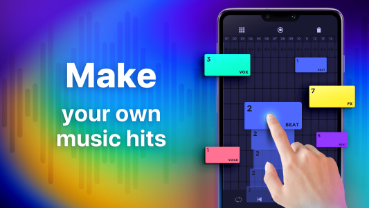 اسکرین شات برنامه Beat Layers: Music, Beat Maker 1