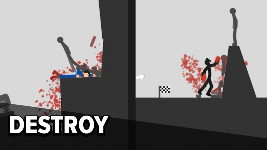 اسکرین شات 1 بازی Stick Fight: Ragdoll Hero