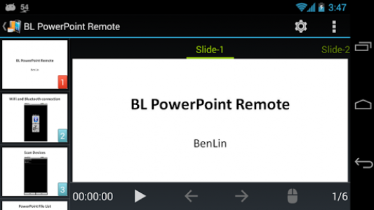 اسکرین شات برنامه BL PowerPoint Remote - Free 8