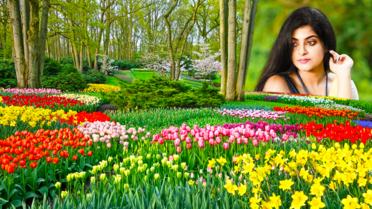 اسکرین شات برنامه Garden Lyrical Song Photo Edit 8