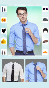 اسکرین شات برنامه Men Formal Shirt Photo Editor 6