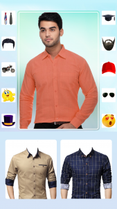 اسکرین شات برنامه Men Formal Shirt Photo Editor 1