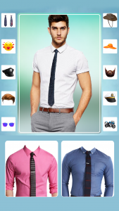 اسکرین شات برنامه Men Formal Shirt Photo Editor 5