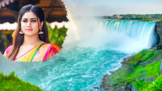 اسکرین شات برنامه Waterfall Photo Frames Editor 7