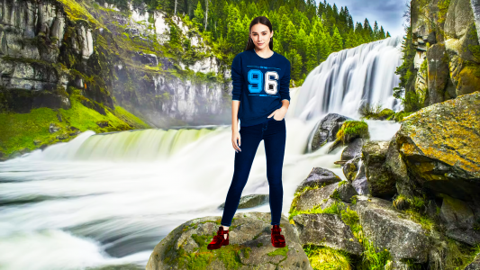 اسکرین شات برنامه Waterfall Photo Frames Editor 3