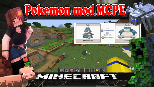 اسکرین شات برنامه Pokemon Go Games Mod Minecraft 1