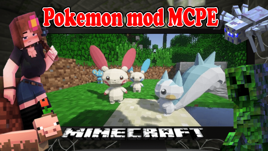 اسکرین شات برنامه Pokemon Go Games Mod Minecraft 2