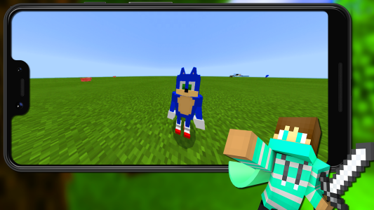 اسکرین شات برنامه Mod sonic minecraft 1