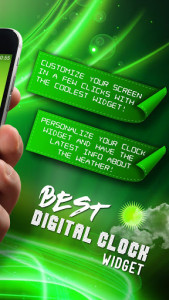 اسکرین شات برنامه Best Digital Clock Widget 2