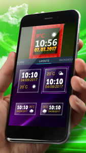 اسکرین شات برنامه Best Digital Clock Widget 4