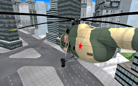اسکرین شات بازی City Helicopter Fly Simulation 5