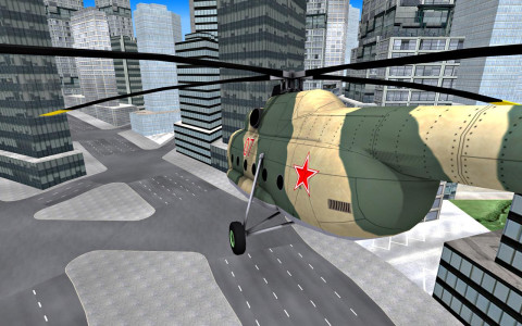 اسکرین شات 5 بازی City Helicopter Fly Simulation