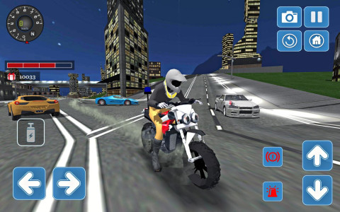 اسکرین شات 8 بازی City Police MotorBike 3D Sim