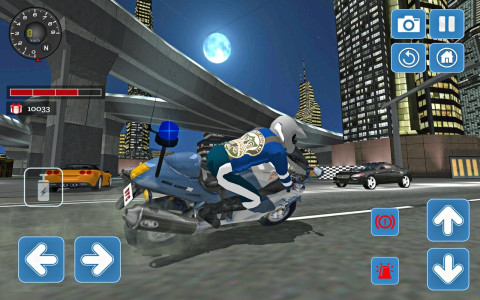 اسکرین شات 7 بازی City Police MotorBike 3D Sim