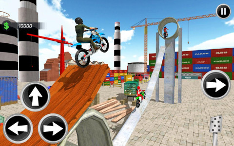 اسکرین شات 1 برنامه Dirt Bike Extreme Stunts