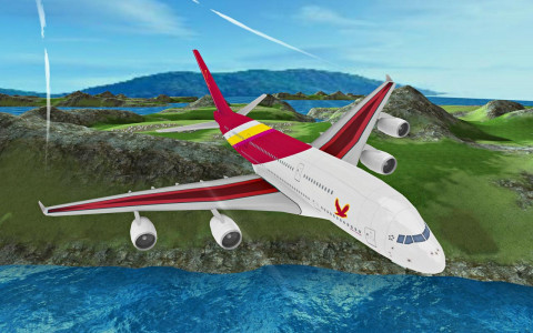 اسکرین شات بازی Fly Plane Flight 3D Airplane 3