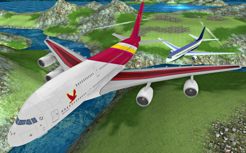 اسکرین شات بازی Fly Plane Flight 3D Airplane 6