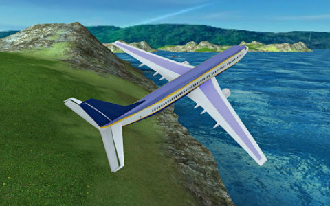 اسکرین شات بازی Fly Plane Flight 3D Airplane Simulator 8