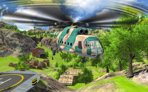 اسکرین شات بازی Helicopter Simulator Rescue 1