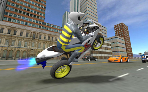 اسکرین شات بازی Sports bike simulator Drift 3D 4