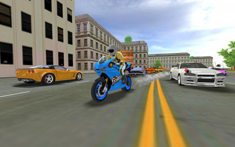 اسکرین شات بازی Sports bike simulator Drift 3D 2