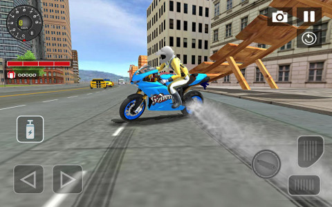 اسکرین شات بازی Sports bike simulator Drift 3D 5