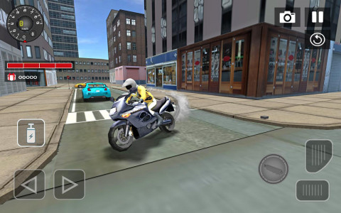 اسکرین شات بازی Sports bike simulator Drift 3D 7
