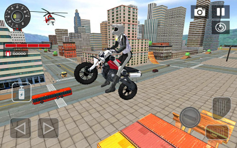 اسکرین شات بازی Sports bike simulator Drift 3D 3