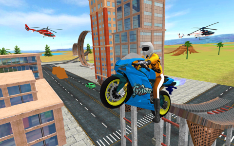 اسکرین شات بازی Sports Bike Simulator 3D 2018 1