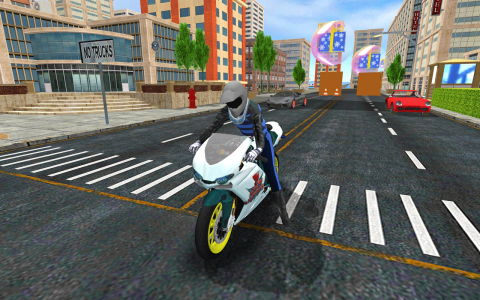 اسکرین شات بازی Sports Bike Simulator 3D 2018 7