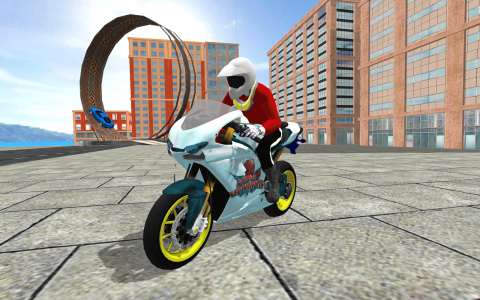 اسکرین شات بازی Sports Bike Simulator 3D 2018 8